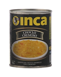 Conserva Vegetales Choclo Cremoso Amarillo Inca 350 Gr