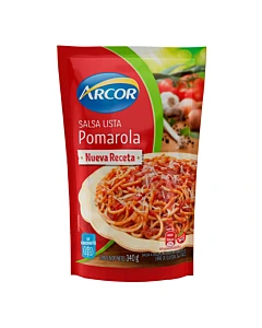 Salsa Pomarola Arcor 340gr