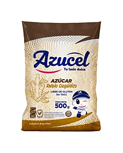 Azúcar Rubio Azucel Orgánica 1/2 Kg