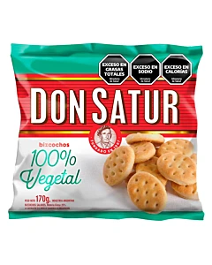 Bizcochos Don Satur Vegetal 100% 170gr