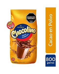 Cacao Chocolino Fortificado 800g