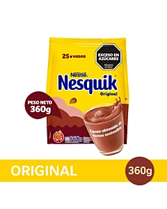 Cacao En Polvo Nesquik Original 360 G
