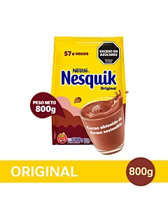 Cacao En Polvo Nesquik Original 800 G