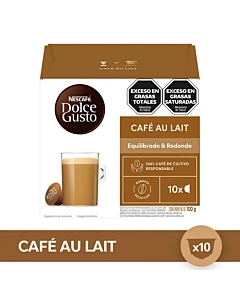 Cápsulas De Café Nescafé® Dolce Gusto® Con Leche 10 U