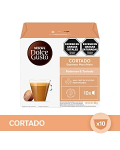Cápsulas De Café Nescafé® Dolce Gusto® Espresso Macchiato 10 U