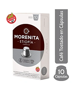 Café En Capsulas La Morenita Etiopía 10caps 52g