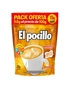 Cebada Instantánea El Pocillo Fortificada 115 G