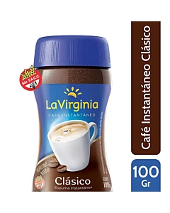 Cafe Instantaneo Clasico La Virginia 100 Gr