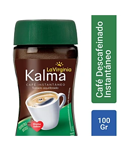 Cafe Instantaneo La Virginia Kalma Descafeinado 100g