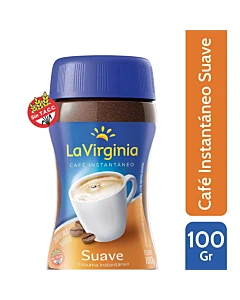 Cafe Instantaneo Suave La Virginia 100 Gr