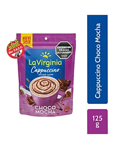Café Instantáneo La Virginia Capuccino Choco Mocha 125 G