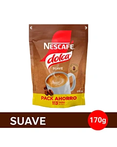 Café Instantáneo Nescafé® Dolca® Suave 170 G