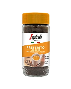 Café Instantáneo Segafredo Preferito Leggero 100g
