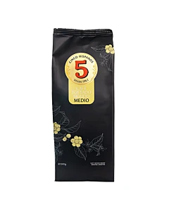 Café Molido 5 Hispanos Tostado Medio 500 G