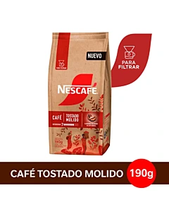 Café Molido Nescafe® Tostado Y Molido Puro 190 G