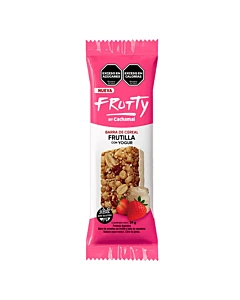 Barrita De Cereal Cachamai Frutty Frutilla Con Yogur 24 G