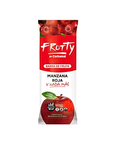 Barrita De Fruta Cachamai Frutty Manzana Roja 30 G