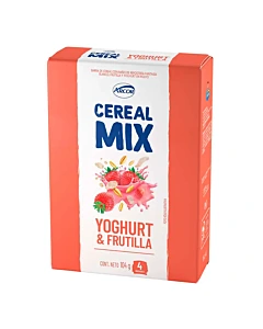 Barra De Cereal Mix Yogur Y Frutilla 4 U 104 G