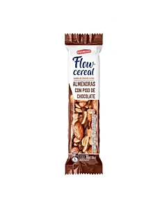Barra De Cereal Flow Almendras Con Chocolate X 30 Gr