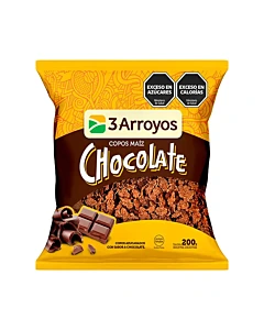 Copos De Maíz 3 Arroyos Chocolate 200 G