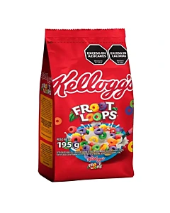 Aros De Cereal Froot Loops Sabor A Frutas 195 G