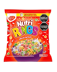 Anillos Frutales Nutrifoods Rings 160 G