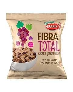 Fibra Total Copos Integrales Con Pasas Granix 200gr