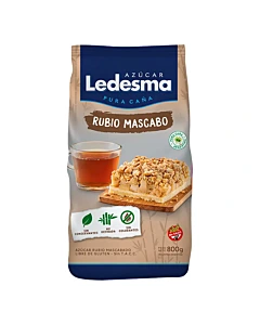 Azúcar Ledesma Rubio Mascabo 800 G