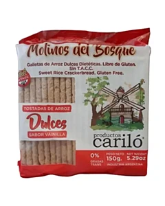 Tostadas De Arroz Molinos Del Bosque Dulce 150g