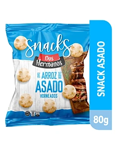 Discos De Arroz Sabor Asado Dos Hermanos 80 Gr