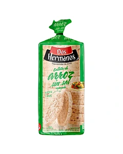 Galletas De Arroz Dos Hermanos Sin Sal 100g