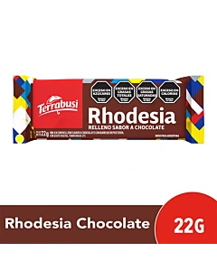 Galletitas Dulces Rhodesia Chocolate 22 G
