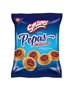 Pepas Con Membrillo Smams Sin Tacc 150g