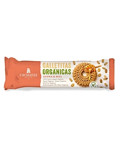 Galletitas Organicas Avena Y Miel Cachafaz 170 Gr