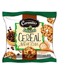 Galletitas Fachitas Cereal Avena Chips Coronitas 140gr