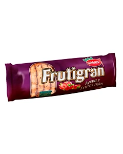 Galletitas Frutigran Avena Y Frutos Rojos 250 G