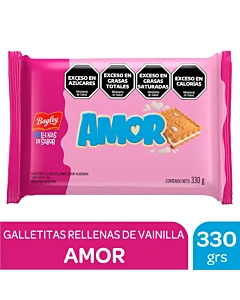 Galletitas Amor Almendra 3u 330g