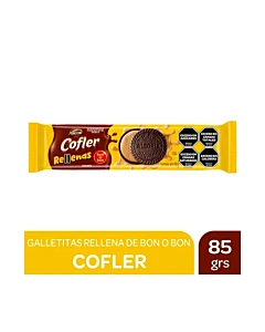 Galletitas Cofler Rellenas De Bon O Bon 85 G
