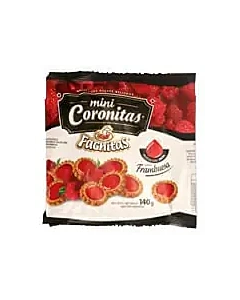 Galletitas Fachitas Coronitas Frambuesa 140g