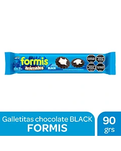 Galletitas Formis Animales Chocolate Black 90g
