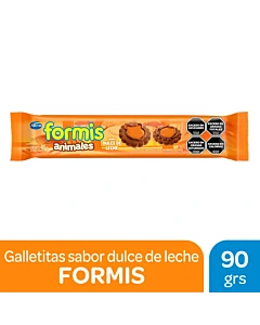 Galletitas Formis Animales Dulce De Leche 90g