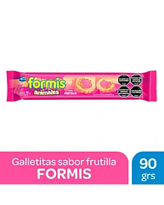 Galletitas Formis Animales Frutilla 90g