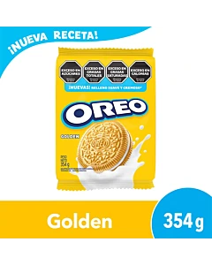 Galletitas Oreo Golden Vainilla Rellenas Con Crema 354 G