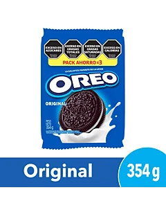 Galletitas Oreo Original 3u 354g