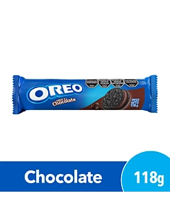 Galletitas Oreo Rellenas Con Crema De Chocolate 118 G