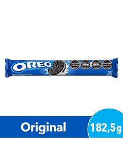 Galletitas Oreo Rellenas Con Crema Sabor Original 182,5 G