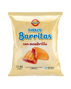 Galletitas Parnor Barritas Membrillo 160g