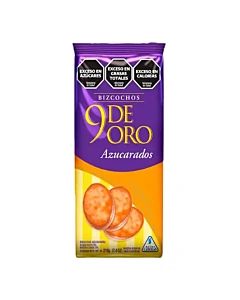 Bizcochos 9 De Oro Azucaradas 210g