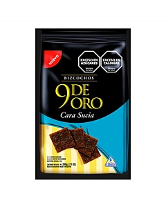 Bizcochos Dulces 9 De Oro Cara Sucia 200 G