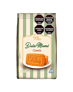 Galletitas Dulces 9 De Oro Dulce Mamá Canela 160 G